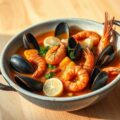Bouillabaisse met rode poon