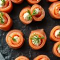 Boursin-hapje met zalm