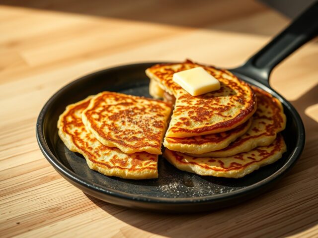 Boxty on the griddle