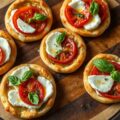 Brie-tomaten pizzaatjes