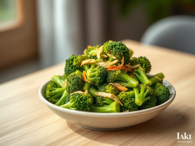 Broccoli met gember