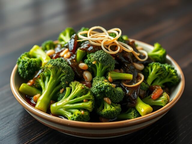 Broccoli op Chinese Wijze (Gai Lan)