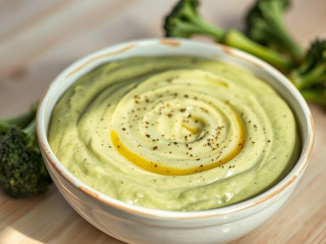 Broccolipuree puur