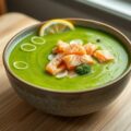 Broccolisoep met zalm