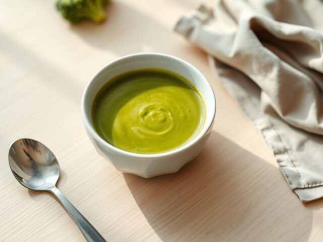 Broccolisoep van stronk