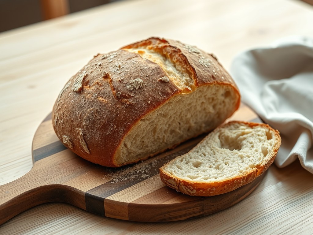 Brood bakken, AI-gegenereerde illustratie