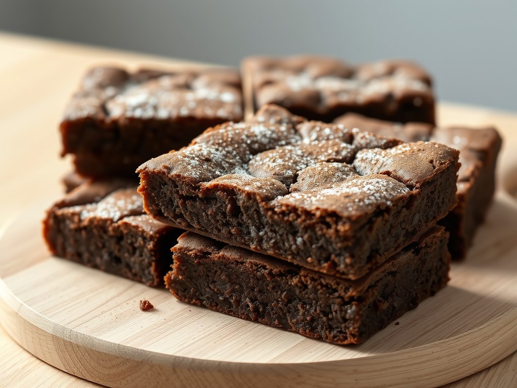 Brownies, AI-gegenereerde illustratie