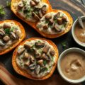 Bruchette AI Funghi