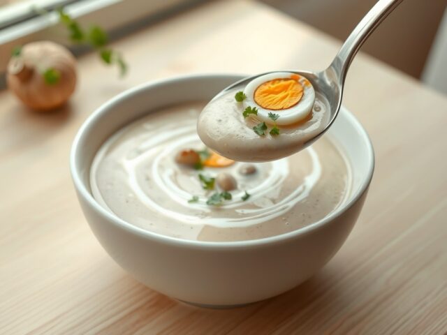 Brusselse champignonsoep
