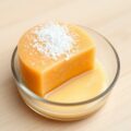 Budino di melone con crema di limone