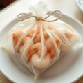 Buideltje met garnalen en coquilles Saint Jacques