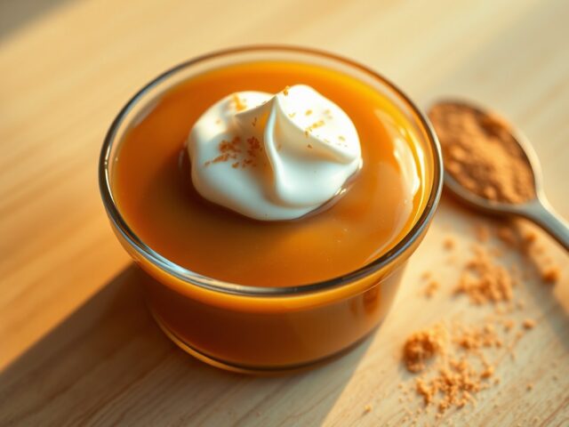 Butterscotch Pudding met Malt