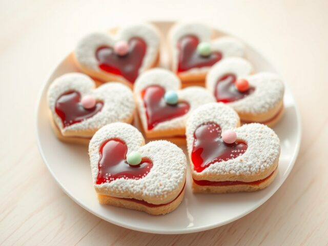 Cake hartjes