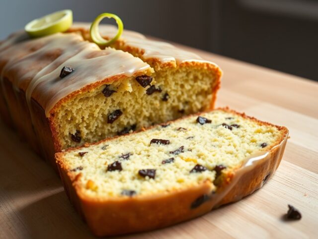Cake met limoen