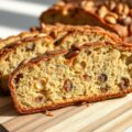 Cake van Brebiou en hazelnoten