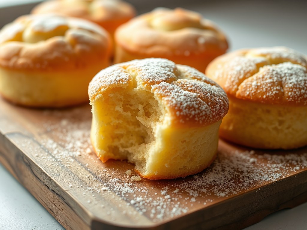 Cakejes (zonder ei!), AI-gegenereerde illustratie