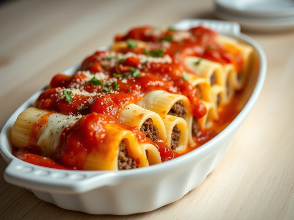 Cannelloni, AI-gegenereerde illustratie