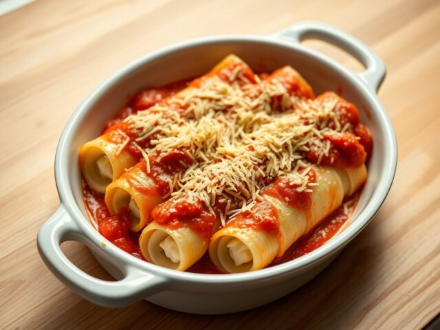 Cannelloni met Andijvie en Ricotta