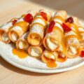 Cannuoli Ricotta en sukadefruit