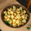 Carbonara van Bloemkool en Orecchiette