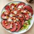 CARPACCIO VAN GEROOKTE RIBEYE