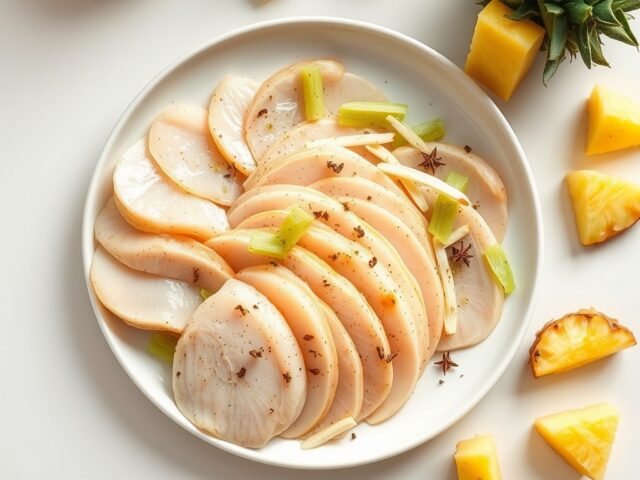 Carpaccio van kipfilet
