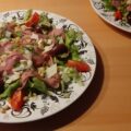 Carpaccio van rosbief met pestodressing