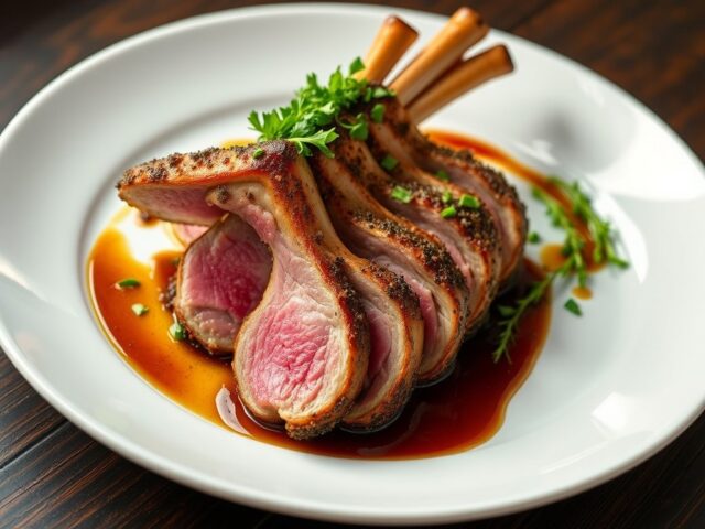 Carré de veau á la Paul