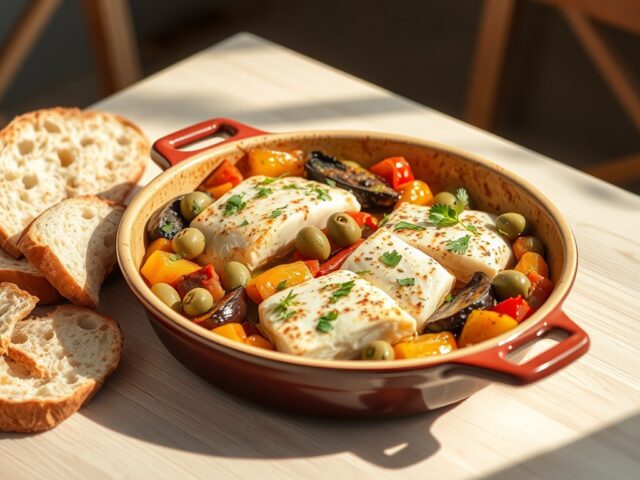 Catalaanse ovenschotel met kabeljauw