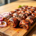 Cevapcici (hongaarse gehaktrolletjes)