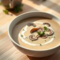 Champignoncrèmesoep (Velouté de champignons)