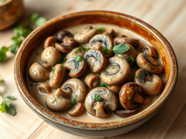 Champignonragout