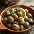 Champignons in knoflooksaus (Champiñones al Ajillo)