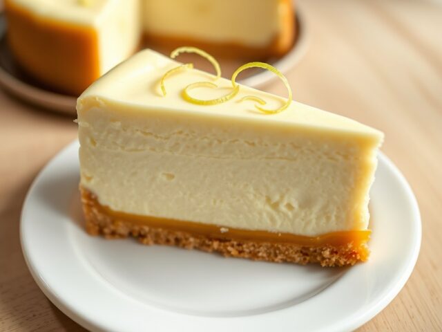 Cheescake met limoen
