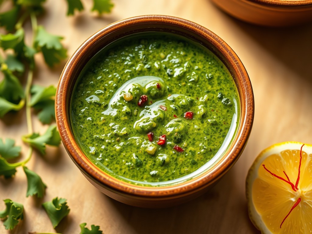 Chermoula (Charmoula), AI-gegenereerde illustratie
