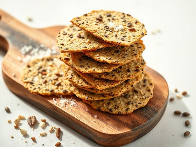 Chia crackers