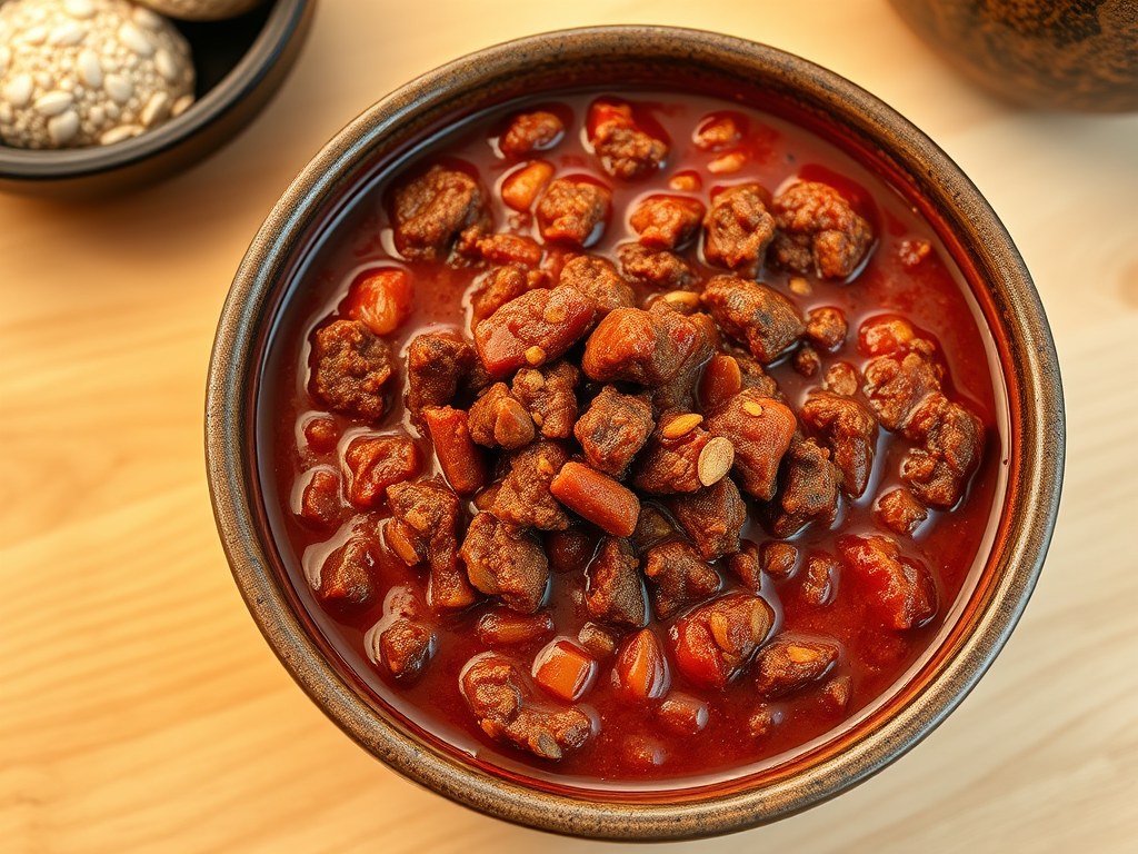 Chili con Carne III, AI-gegenereerde illustratie
