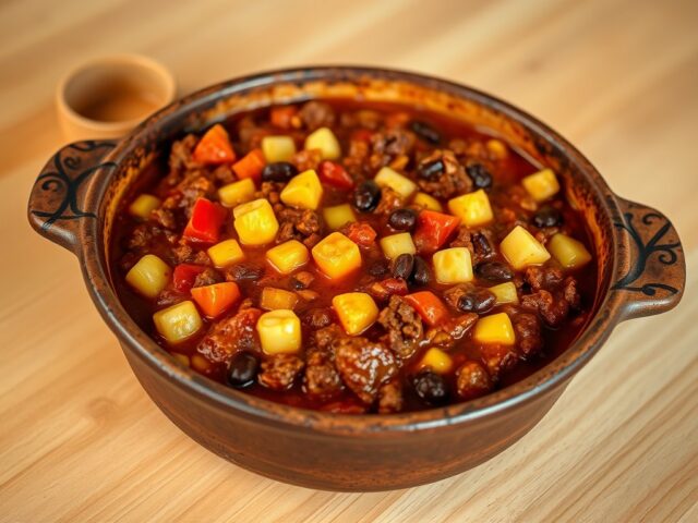 Chili con carne ovenschotel