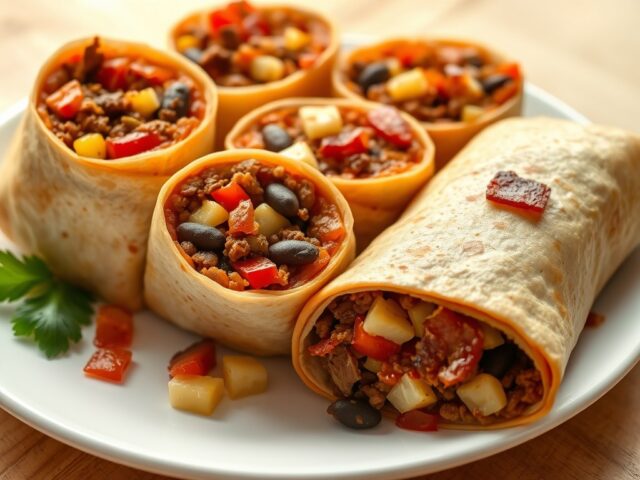 Chili wraps