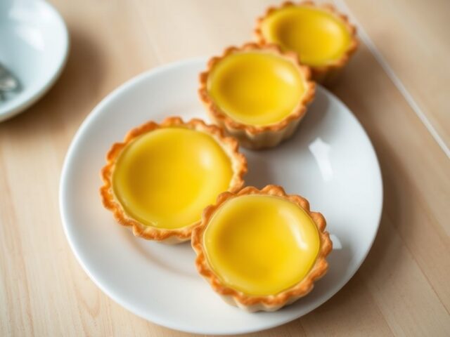 Chinese Custardtaartjes