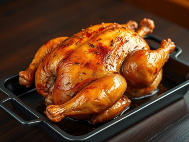 Chinese kip uit de oven