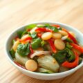 Chinese kool met witte druiven