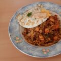 Chinese nasi met spek en rivierkreeftjes