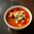 Chinese tomaten-kippensoep