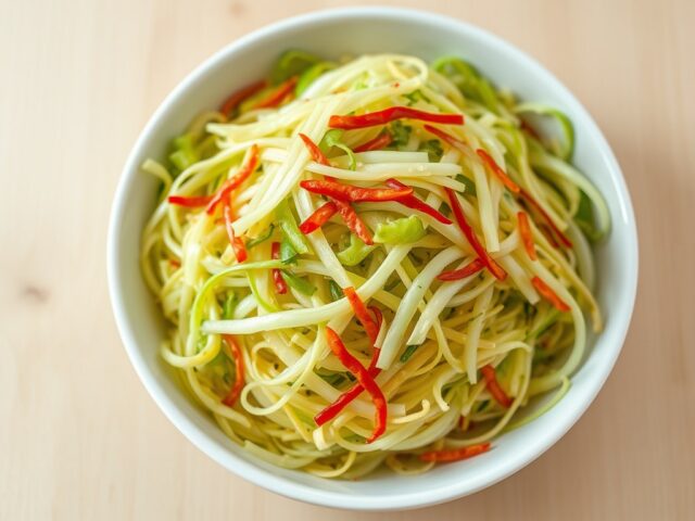 Chinese witte koolsalade
