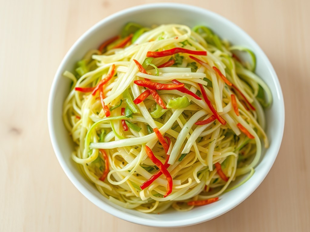 Chinese witte koolsalade, AI-gegenereerde illustratie