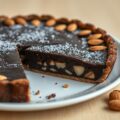 Chocolade amandeltaart