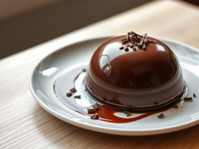 Chocolade bavarois