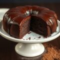 Chocolade Cake met Chocolade Glazuur