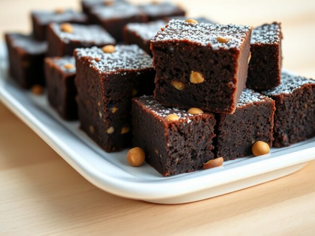 Chocolade-cakeblokjes
